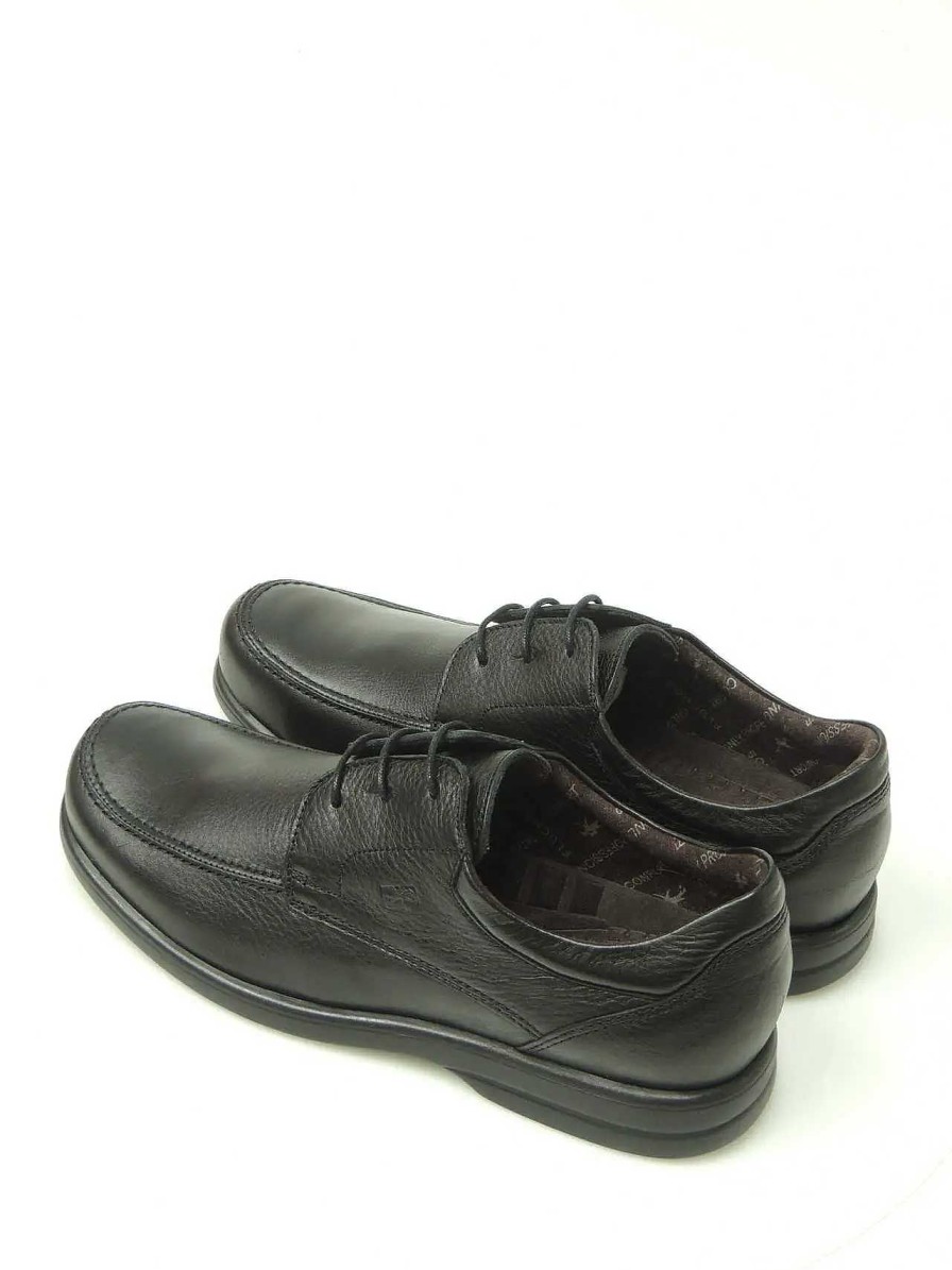 Hombre FLUCHOS | Zapatos Blucher Fluchos 6276 Piel Negro