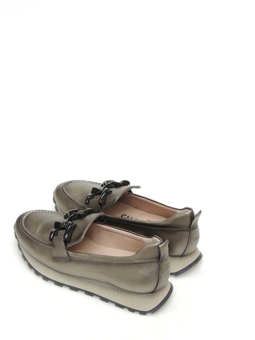 Mujer HISPANITAS | Mocasines Hispanitas Hi232962 Piel Beige