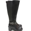 Mujer MUSTANG | Botas Moteras Mustang 52800 Polipiel Negro