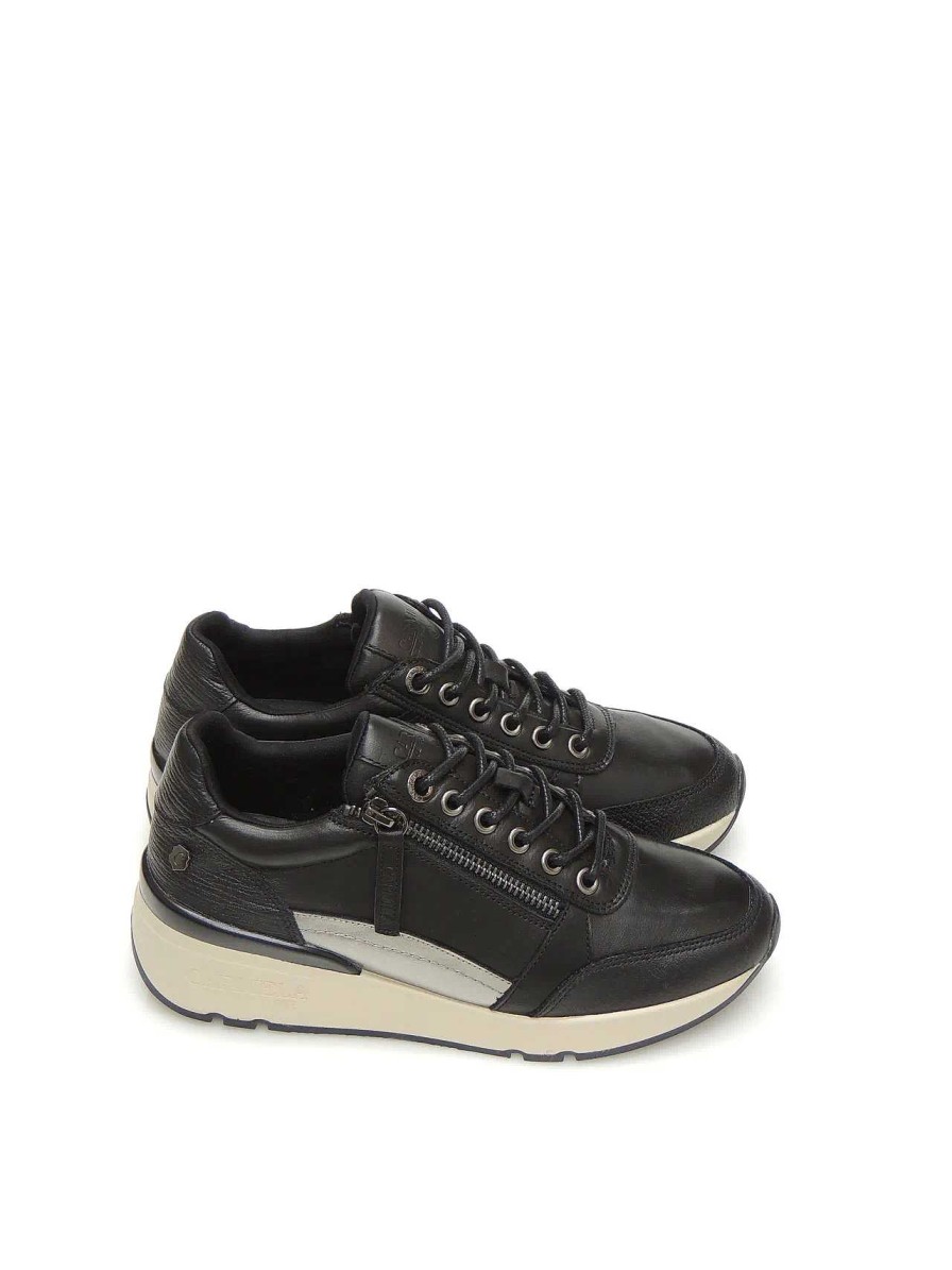 Mujer CARMELA | Sneakers Carmela 160850/03 Piel Negro