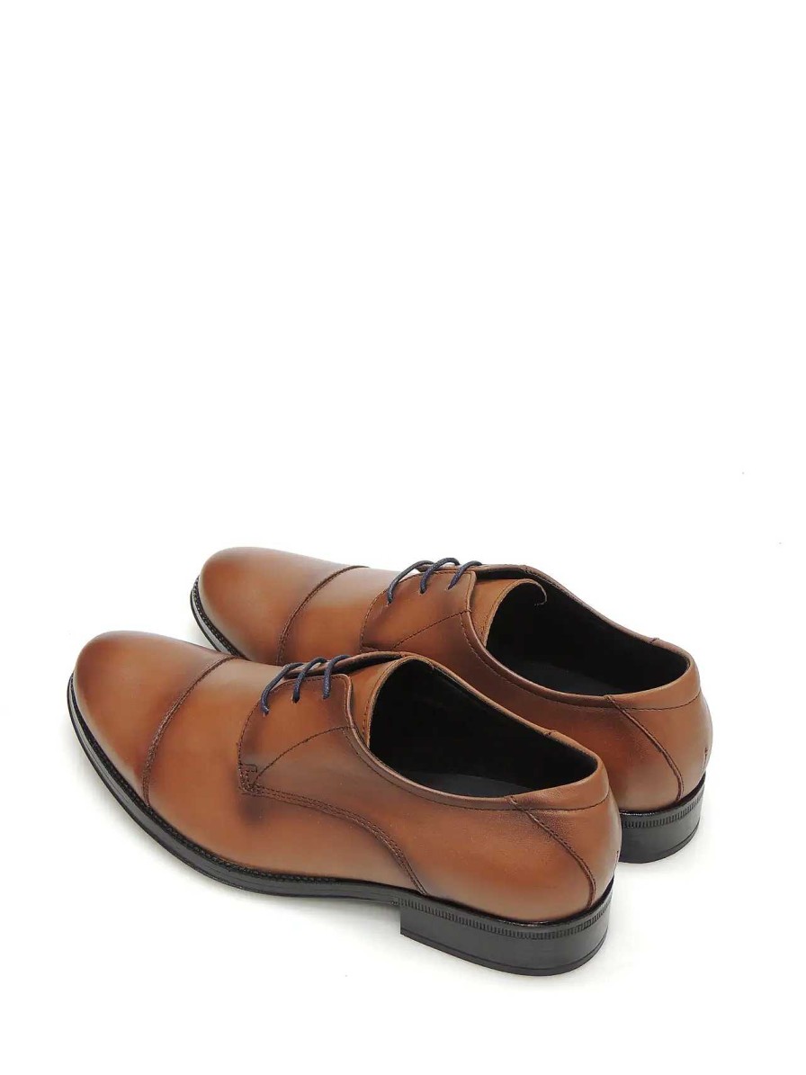 Hombre BAERCHI | Zapatos Blucher Baerchi 2752 Piel Cuero