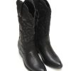 Mujer MUSTANG | Botas Cowboy Mustang 51964 Polipiel Negro