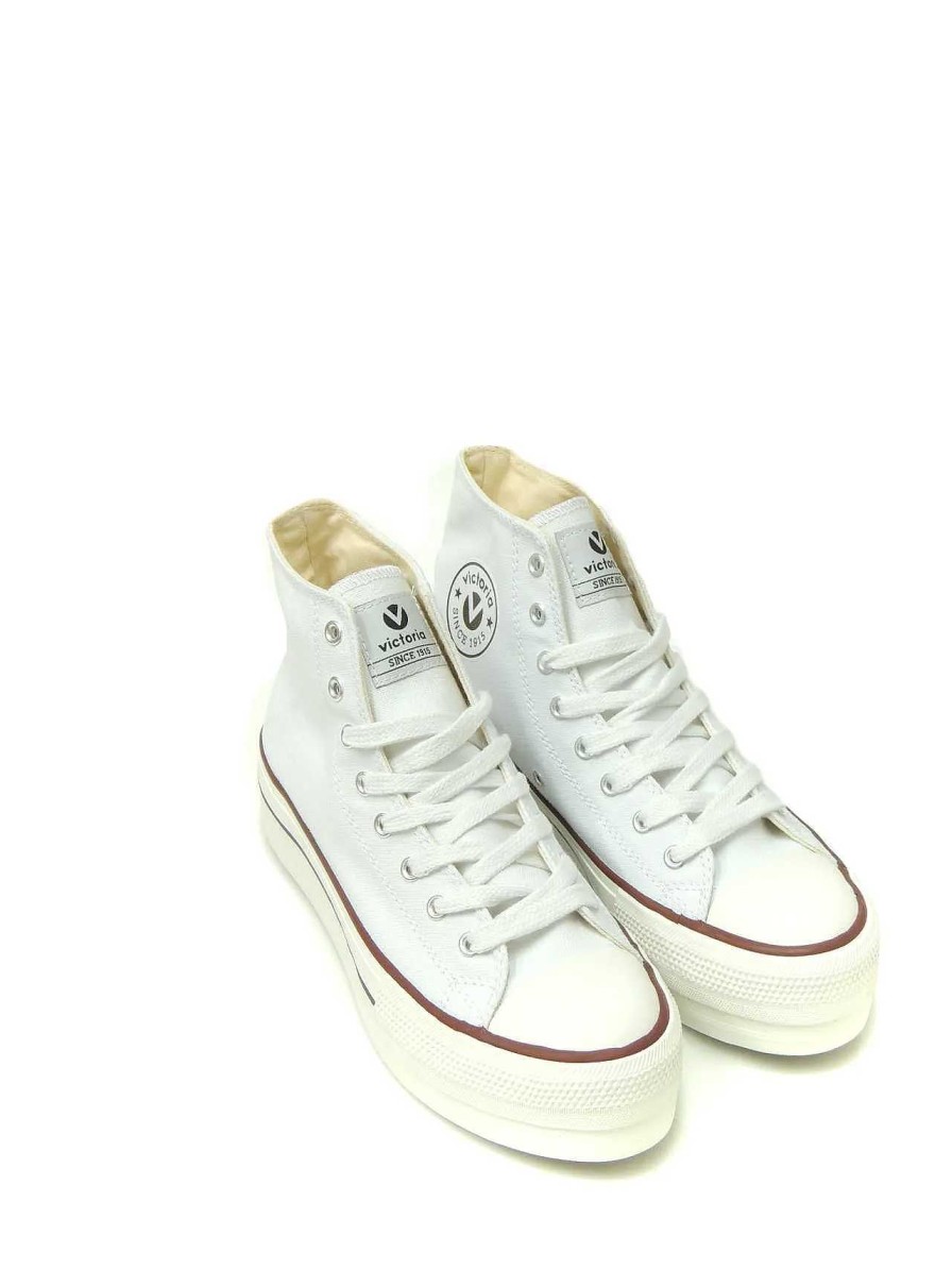 Mujer VICTORIA | Sneakers Victoria 1061101 Lona Blanco