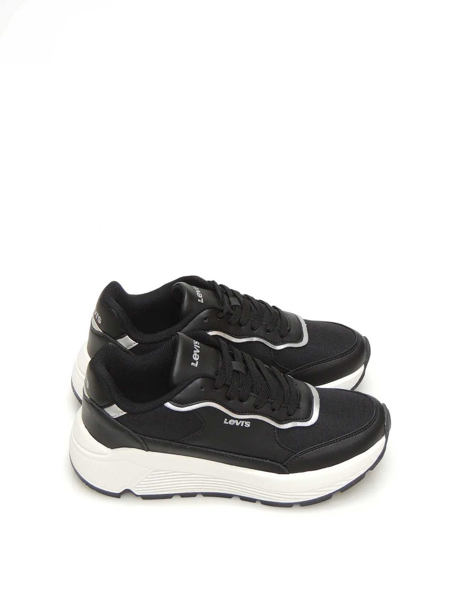 Mujer LEVIS | Sneakers Levis 235430 Polipiel Negro