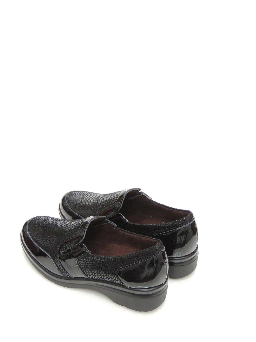 Mujer PITILLOS | Mocasines Pitillos 5310 Piel Negro