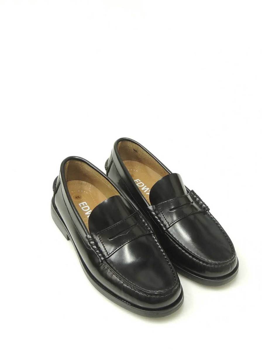 Hombre EDWARD'S | Mocasines Castellanos Edward'S 1001Xl Piel Negro