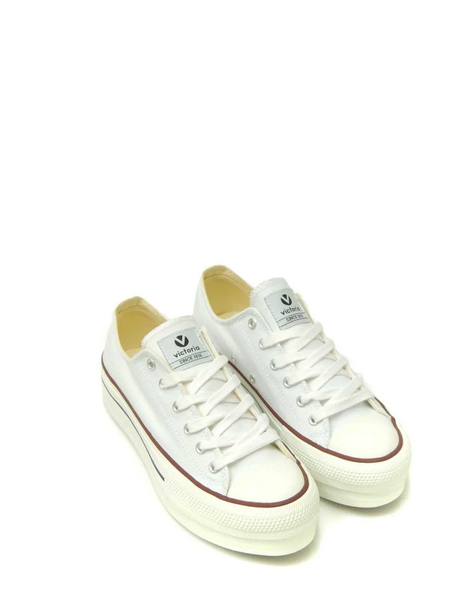 Mujer VICTORIA | Sneakers Victoria 1061100 Lona Blanco