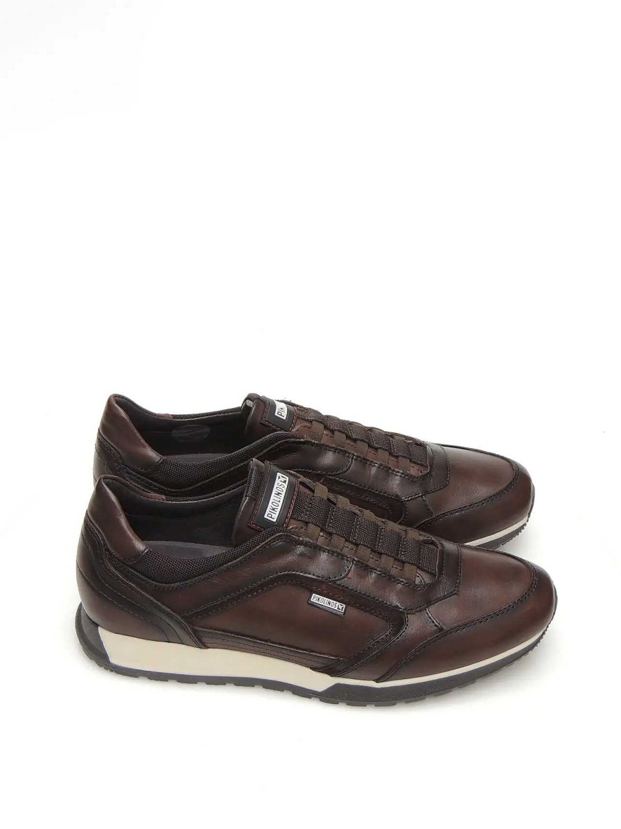 Hombre PIKOLINOS | Sneakers Pikolinos M5N-6247C1 Piel Marron