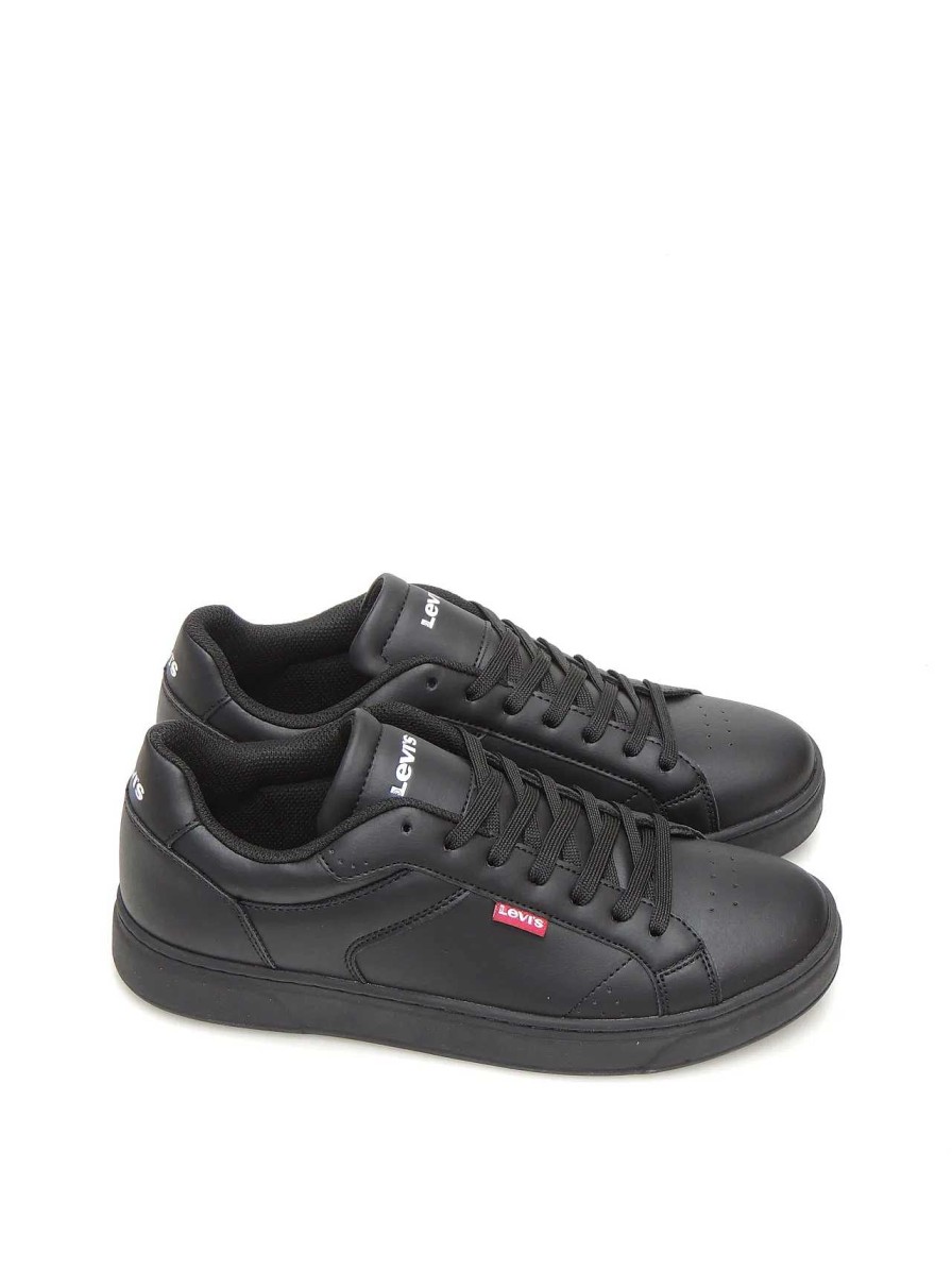 Hombre LEVIS | Sneakers Levis 235438 Polipiel Negro