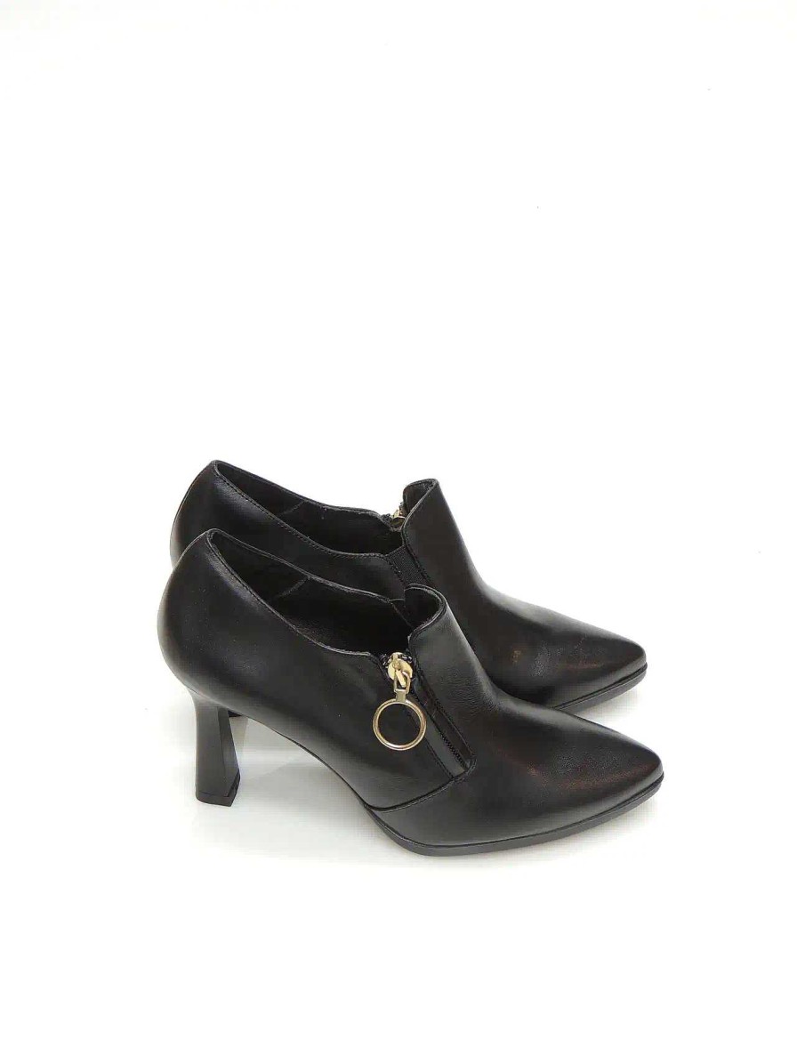 Mujer DESIREE | Zapatos Abotinados Desiree Syra 26 Piel Negro