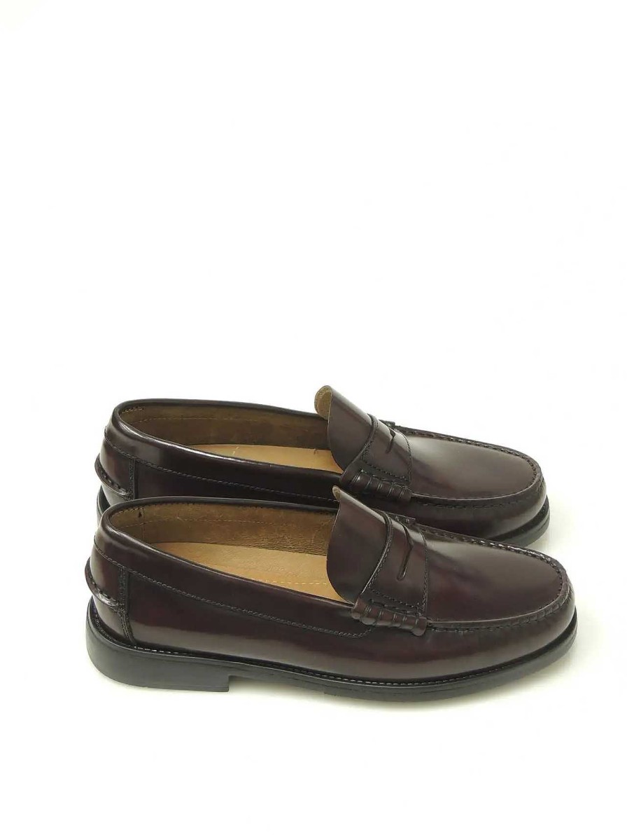 Hombre EDWARD'S | Mocasines Castellanos Edward'S 1001Xl Piel Burdeos