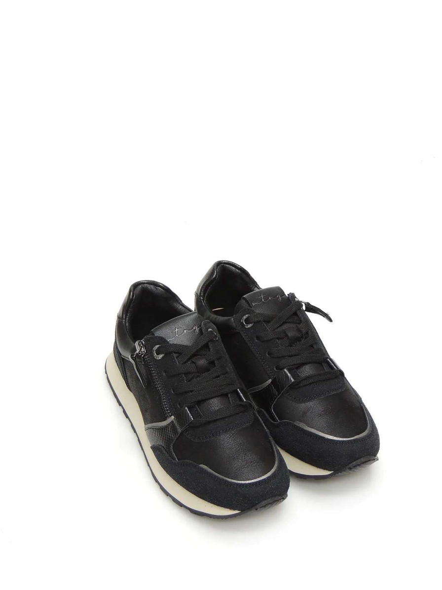 Mujer MUSTANG | Sneakers Mustang 60391 Polipiel Negro