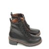 Mujer PITILLOS | Botas Militares Pitillos 2725 Piel Negro