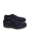 Hombre FLUCHOS | Zapatos Blucher Fluchos F1857 A Serraje Marino