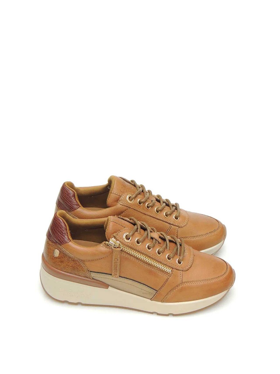 Mujer CARMELA | Sneakers Carmela 160850/04 Piel Camel