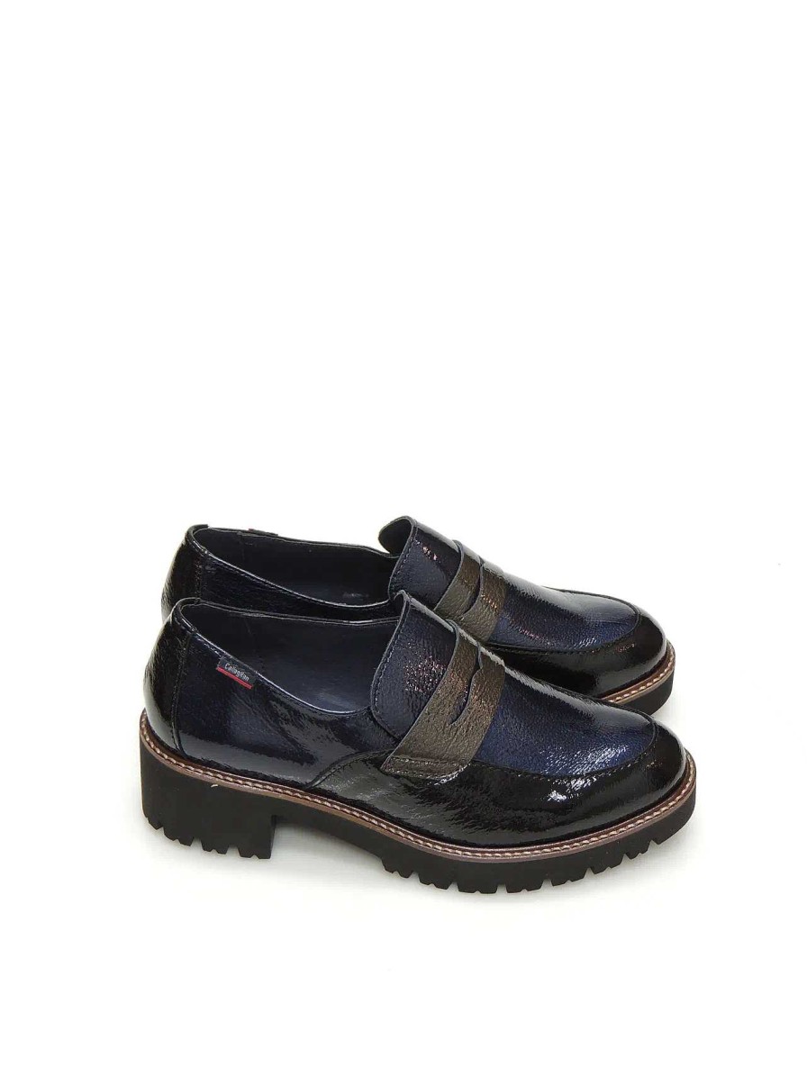 Mujer CALLAGHAN | Mocasines Callaghan 13447 Charol Negro