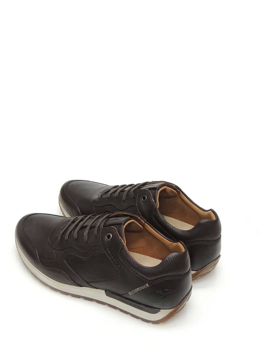 Hombre KANGAROOS | Sneakers Kangaroos 476-18 Piel Marron