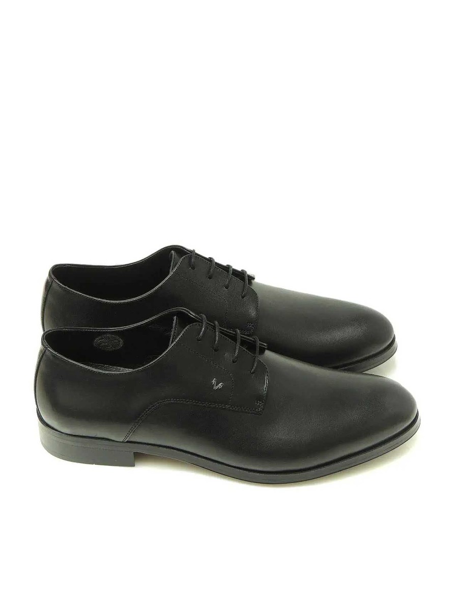 Hombre MARTINELLI | Zapatos Blucher Martinelli 1492-2630 Piel Negro