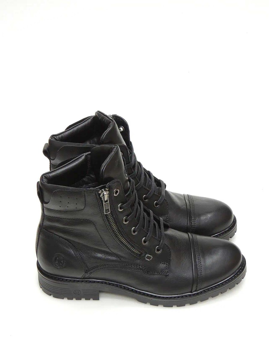 Hombre CORONEL TAPIOCCA | Botas Militares Coronel Tapiocca C2318-11 Piel Negro