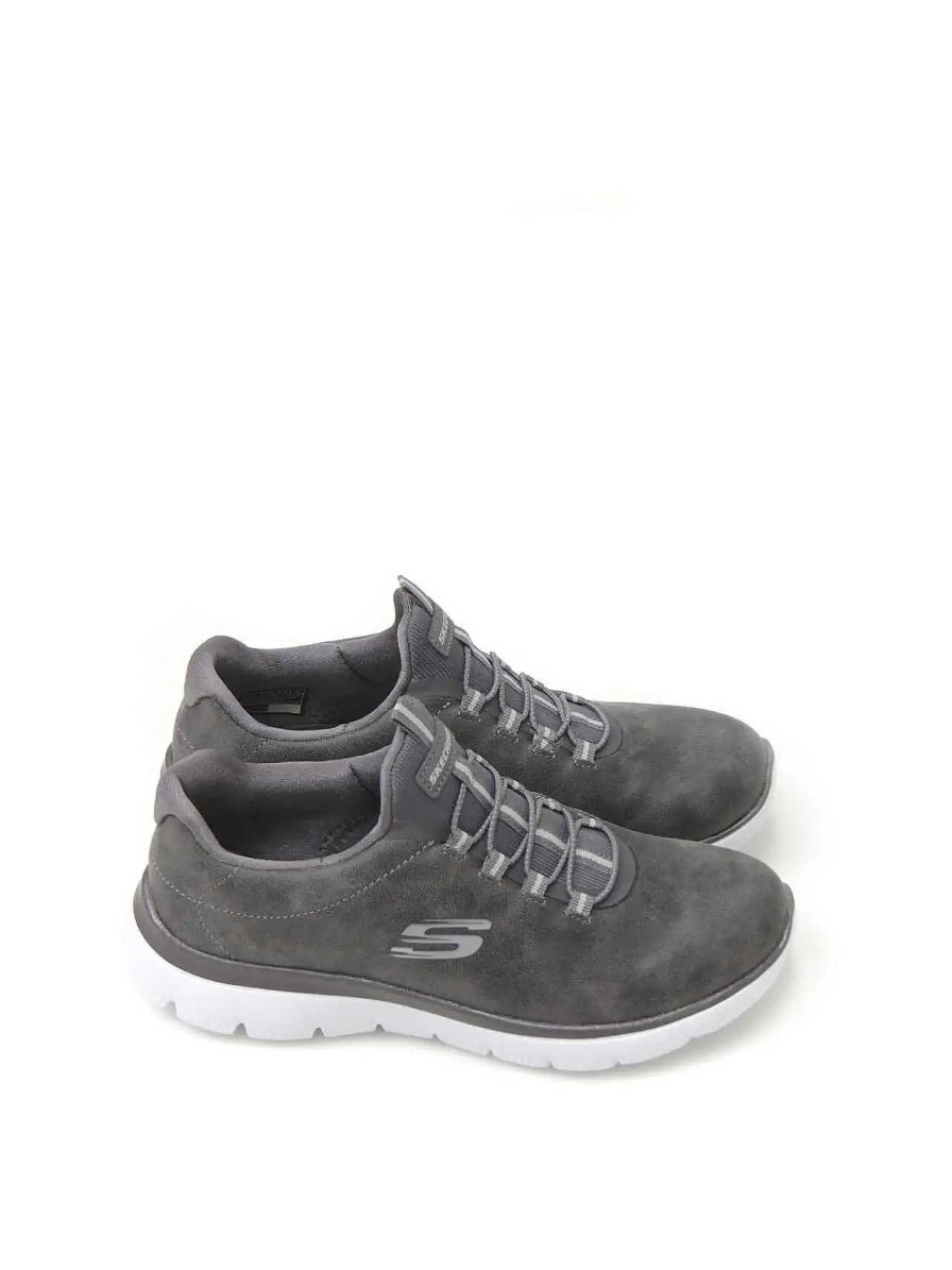 Mujer SKECHERS | Sneakers Skechers 88888301 Textil Gris