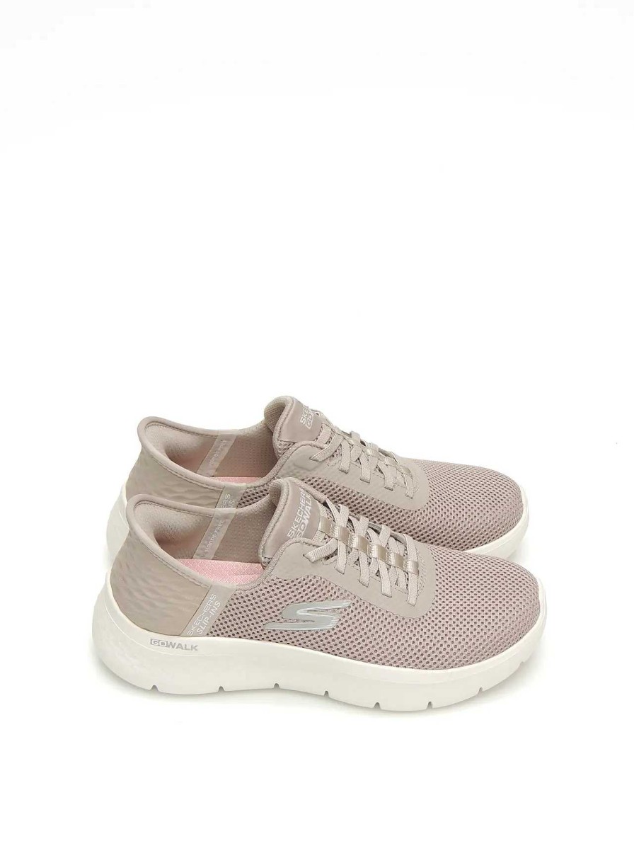 Mujer SKECHERS | Sneakers Skechers 124975 Textil Taupe