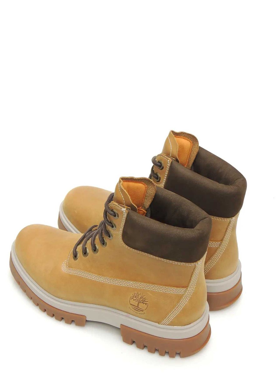 Hombre TIMBERLAND | Botas Montana Timberland 5Ykd2311 Nobuk Amarillo