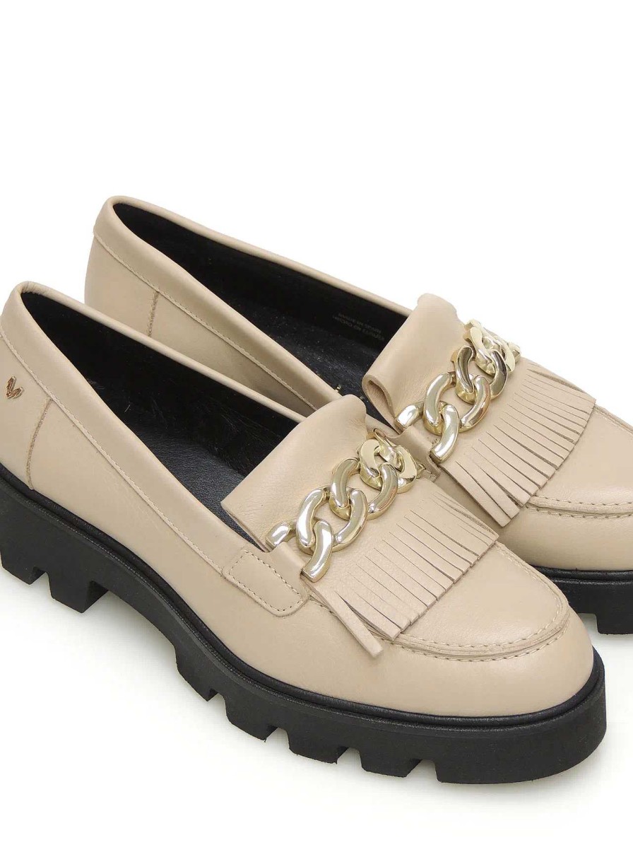 Mujer MARTINELLI | Mocasines Martinelli 1568-A665Z1 Piel Beige