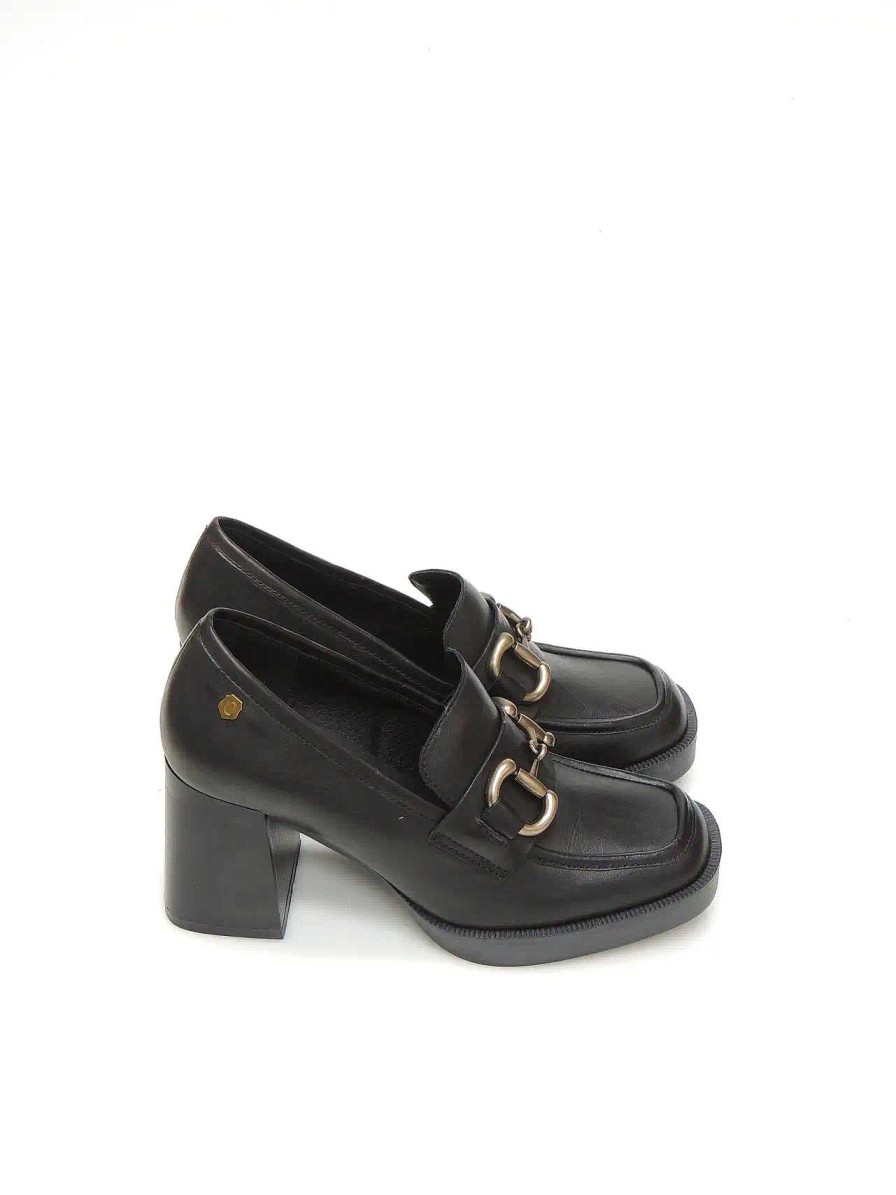 Mujer CARMELA | Mocasines Carmela 16123502 Piel Negro