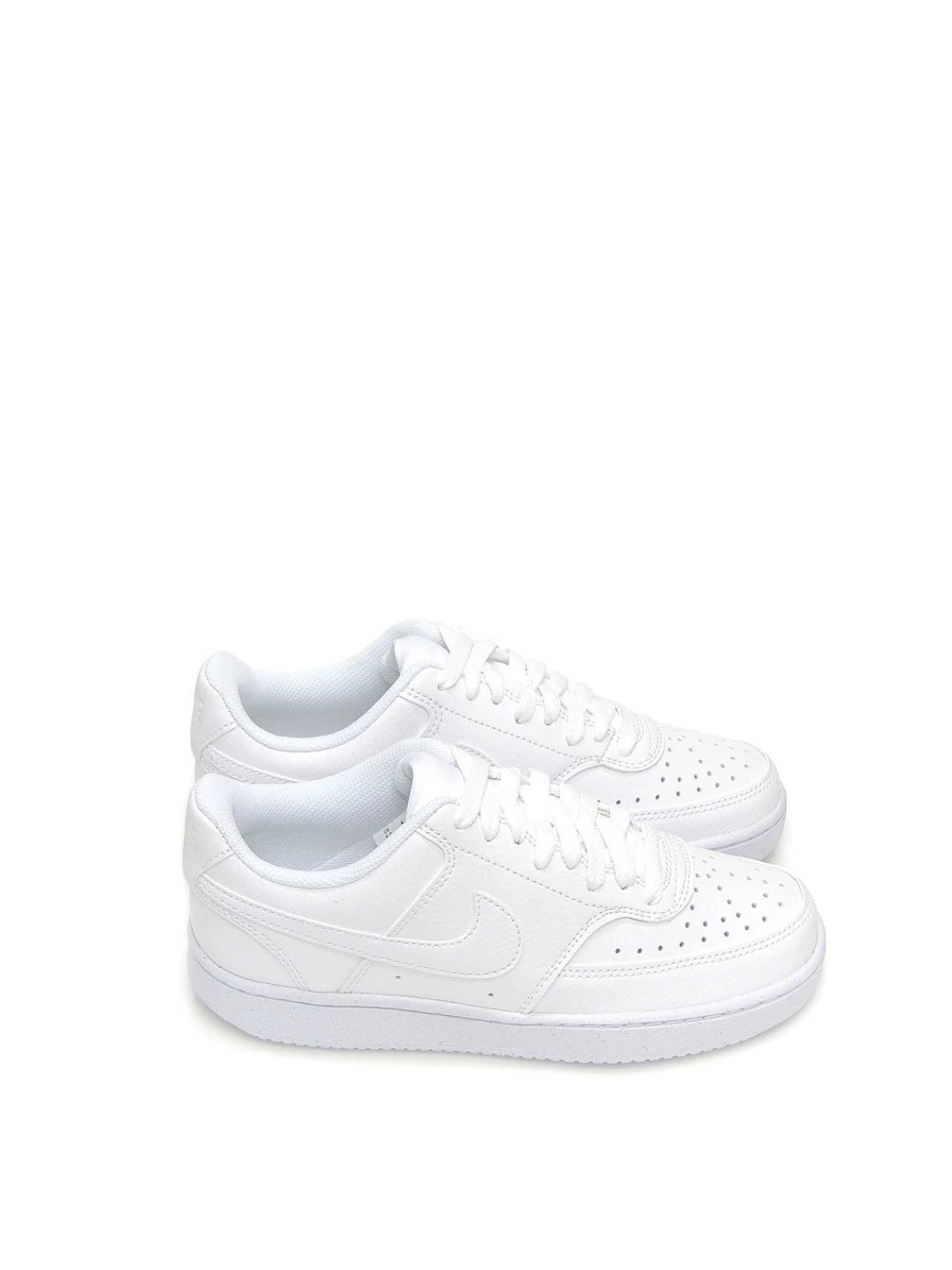 Mujer NIKE | Sneakers Nike Dh3158 Polipiel Blanco