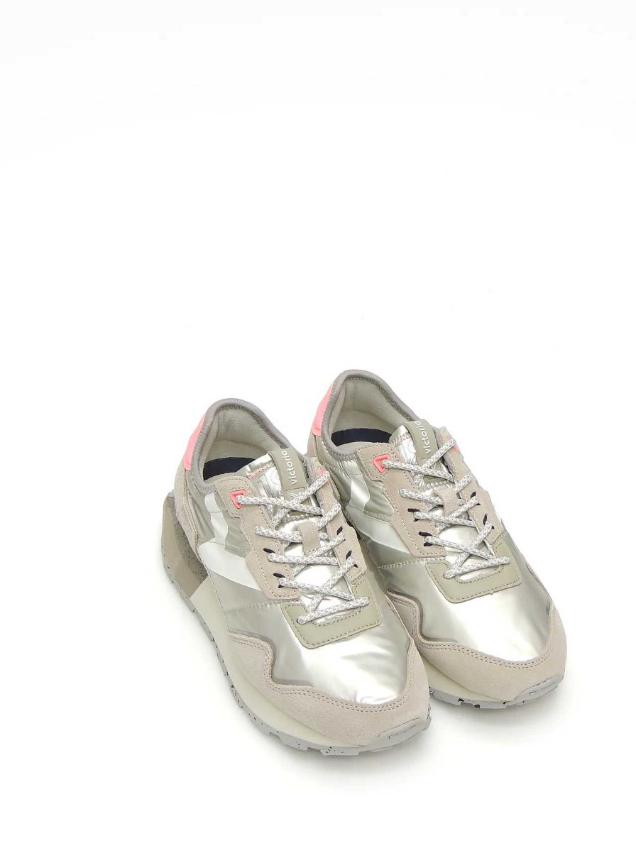 Mujer VICTORIA | Sneakers Victoria 8803106 Serraje Platino