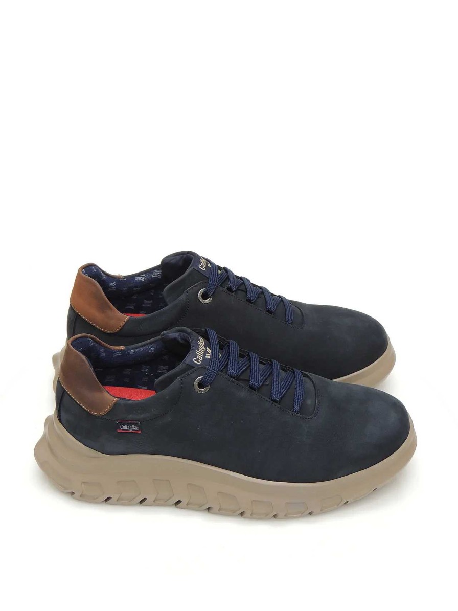 Hombre CALLAGHAN | Zapatos Derby Callaghan 55300 Piel Azul