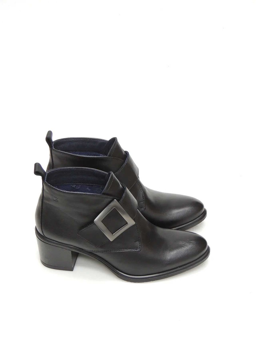 Mujer DORKING | Botines Dorking D9178-Su Piel Negro