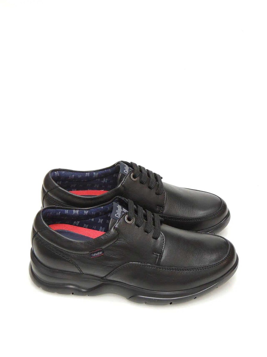 Hombre CALLAGHAN | Zapatos Derby Callaghan 55600 Piel Negro