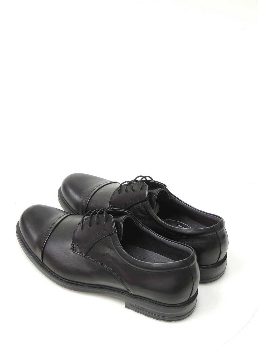 Hombre FLUCHOS | Zapatos Blucher Fluchos 8468 Piel Negro