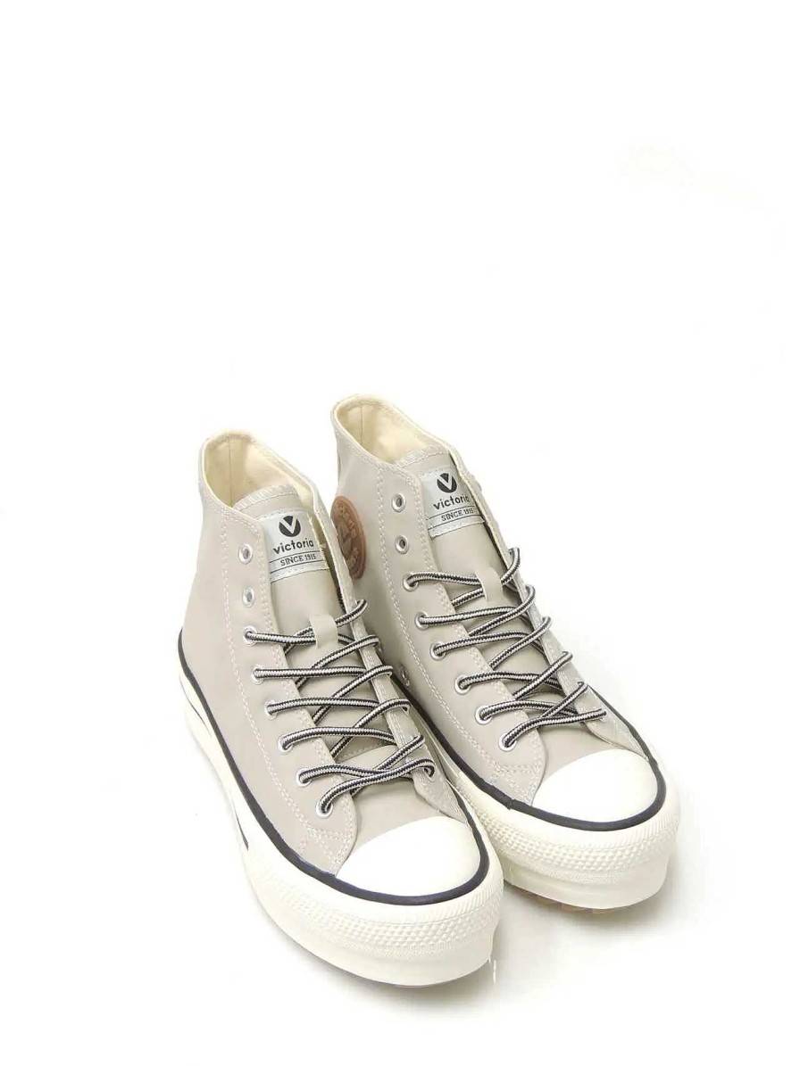 Mujer VICTORIA | Sneakers Victoria 1061123 Polipiel Beige