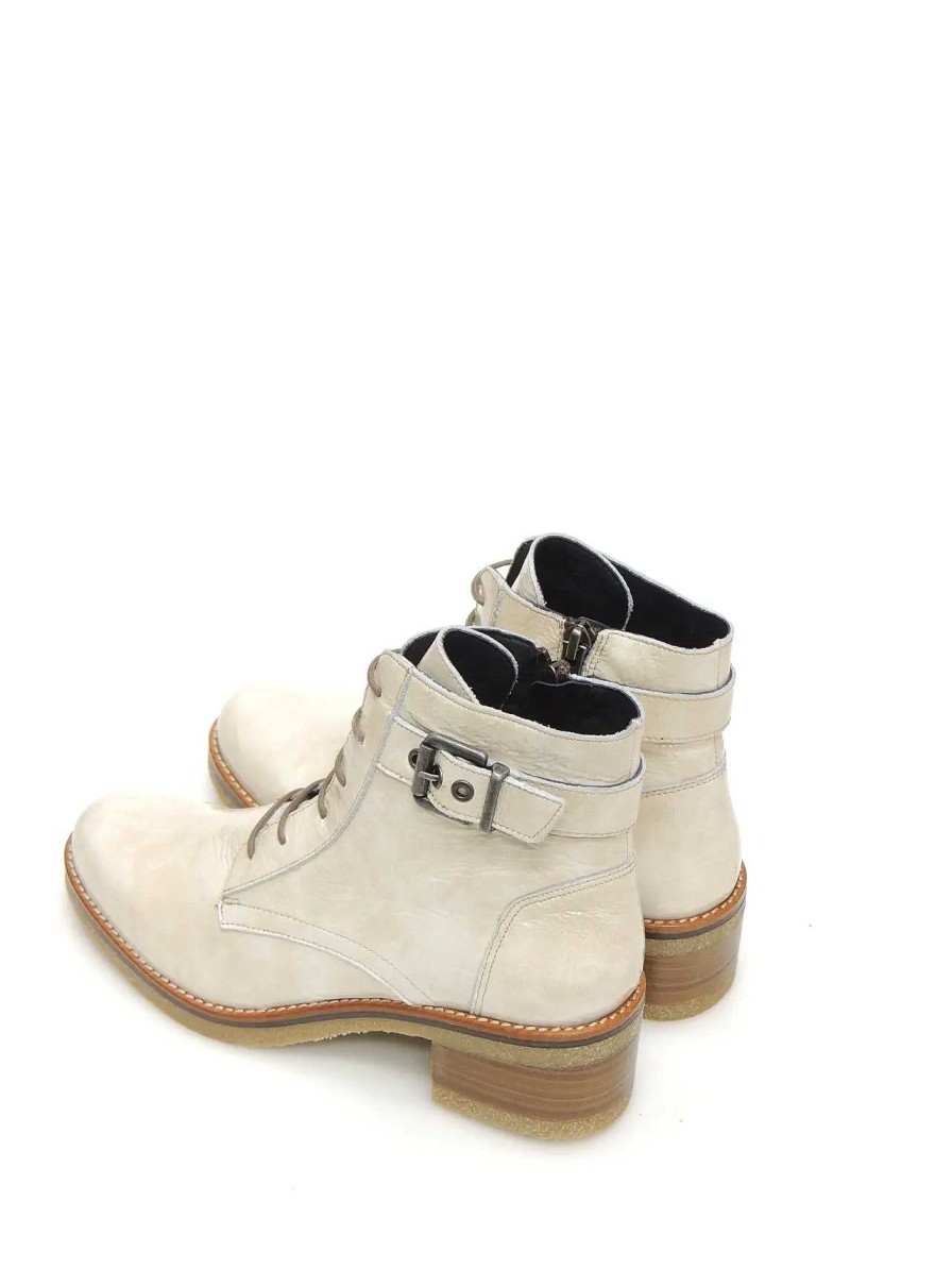 Mujer DORKING | Botas Militares Dorking D8686-Na Charol Beige