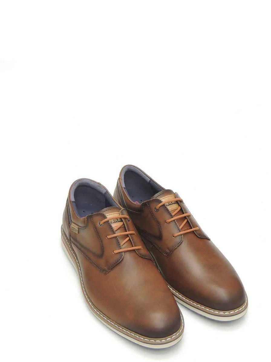 Hombre PIKOLINOS | Zapatos Derby Pikolinos M1T-4050 Piel Cuero