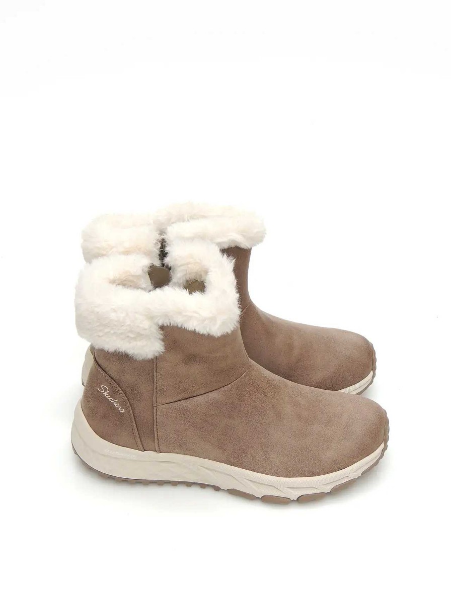 Mujer SKECHERS | Botas Montana Skechers 167413 Polipiel Taupe