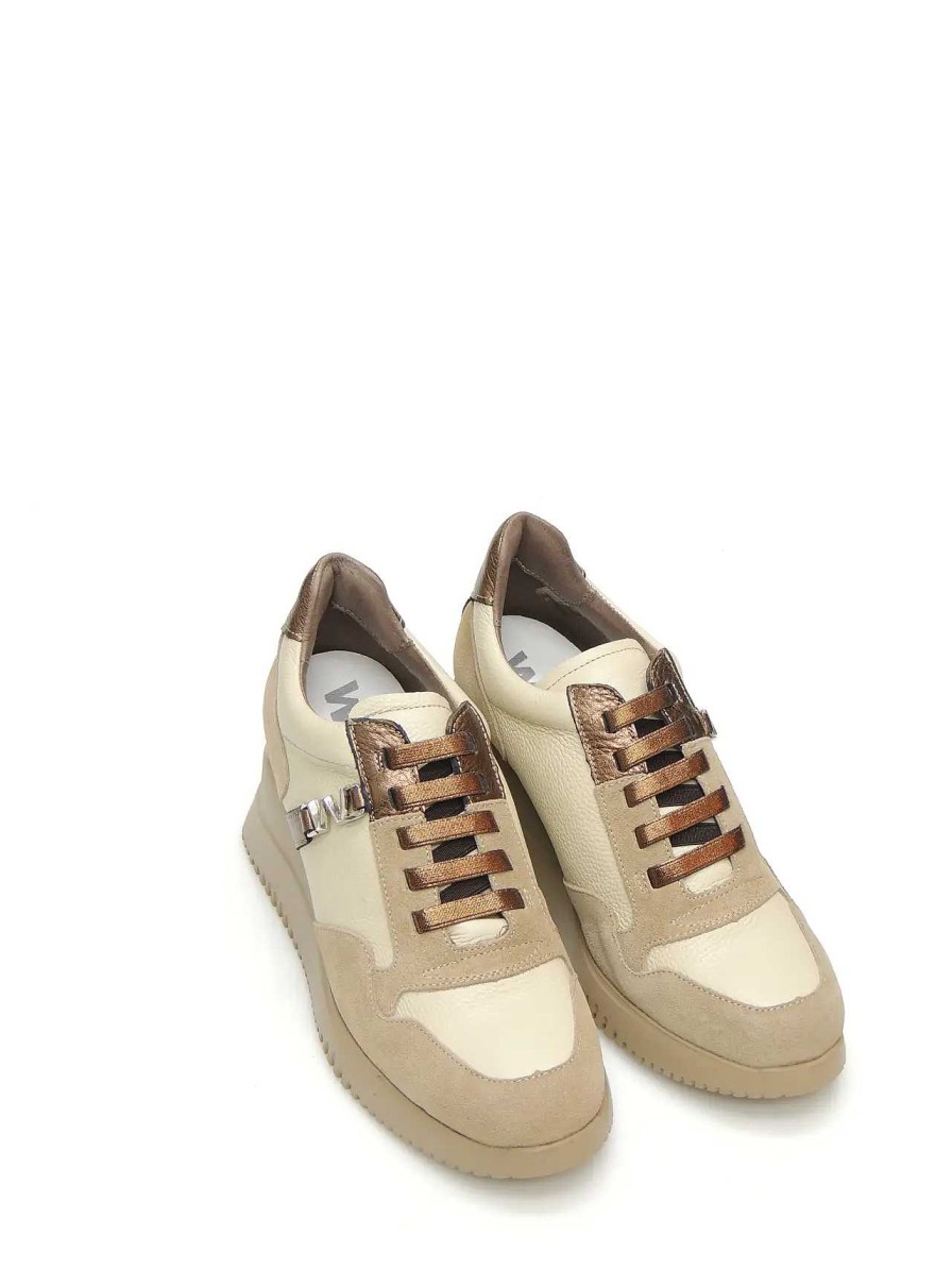 Mujer WONDERS | Sneakers Wonders G-6610 Ante Beige