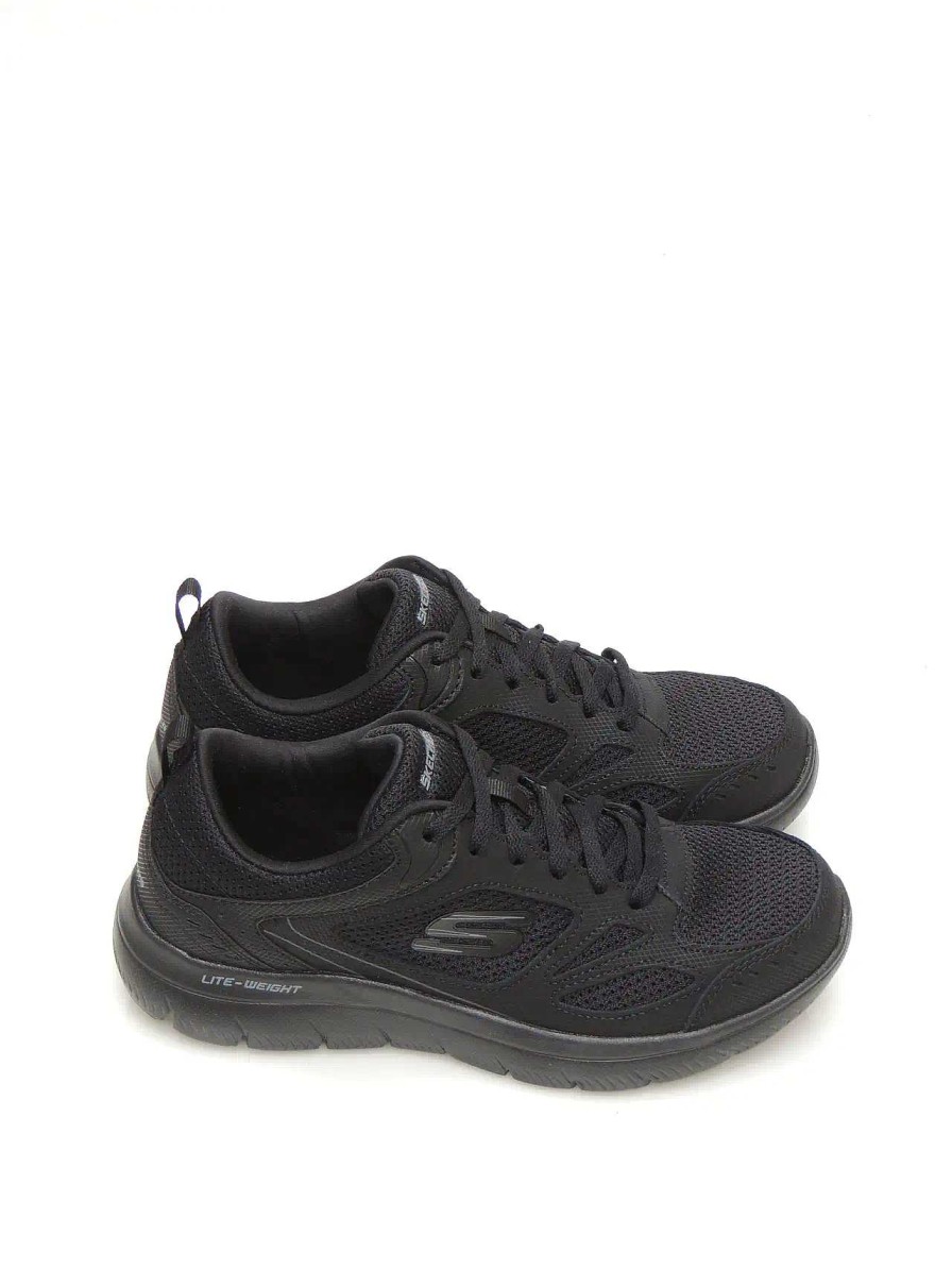 Hombre SKECHERS | Sneakers Skechers 52812 Textil Negro