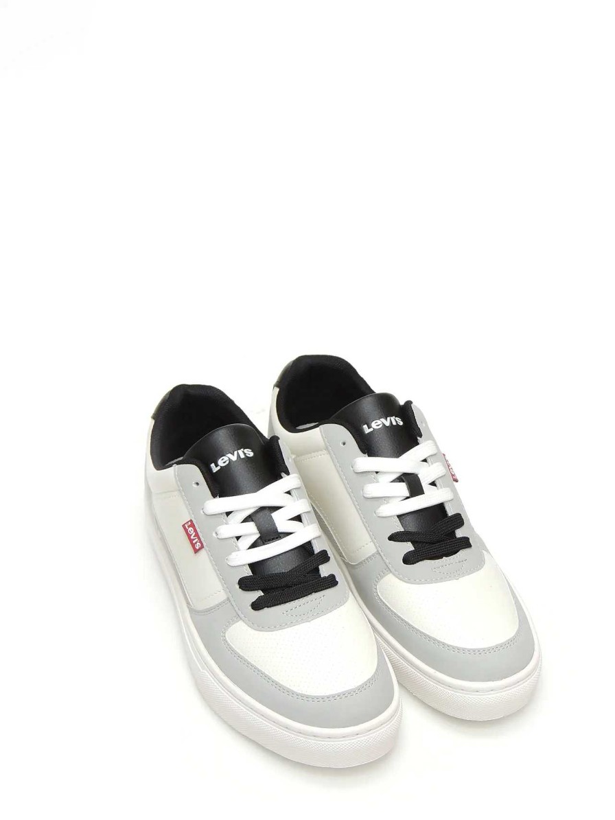 Hombre LEVIS | Sneakers Levis 235199 Polipiel Blanco