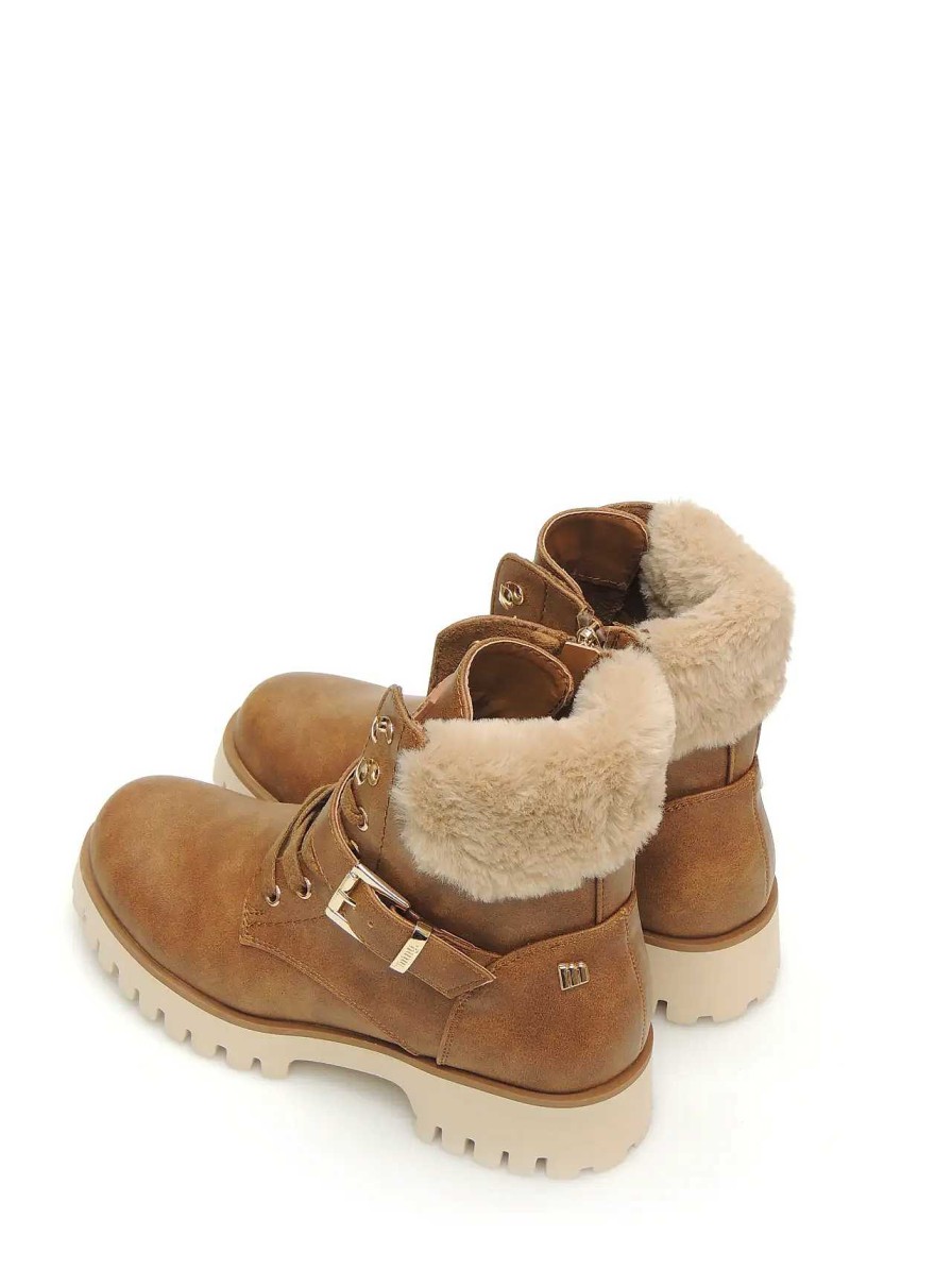 Mujer MUSTANG | Botas Militares Mustang 53236 Polipiel Cuero