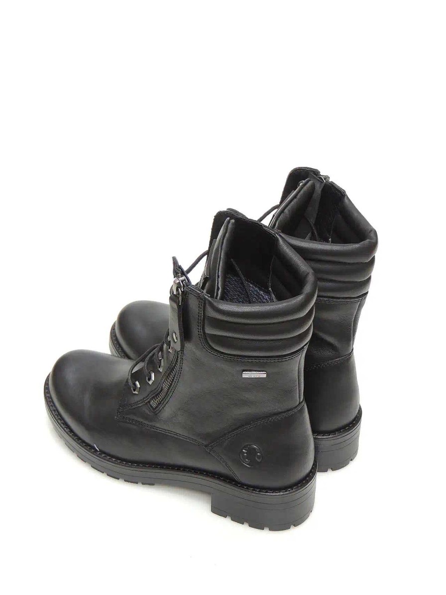 Mujer CORONEL TAPIOCCA | Botas Militares Coronel Tapiocca C1306 -11 Piel Negro