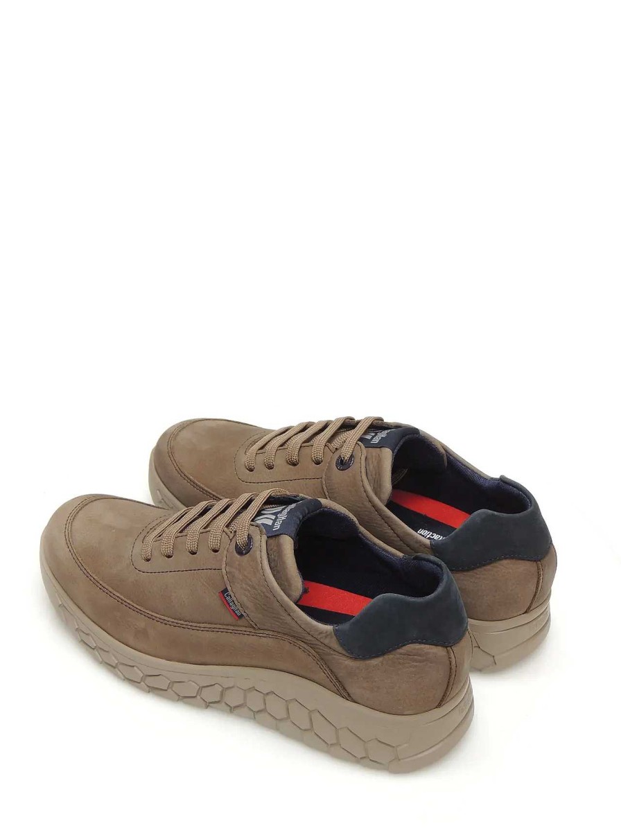 Hombre CALLAGHAN | Zapatos Derby Callaghan 50900 Nobuk Taupe