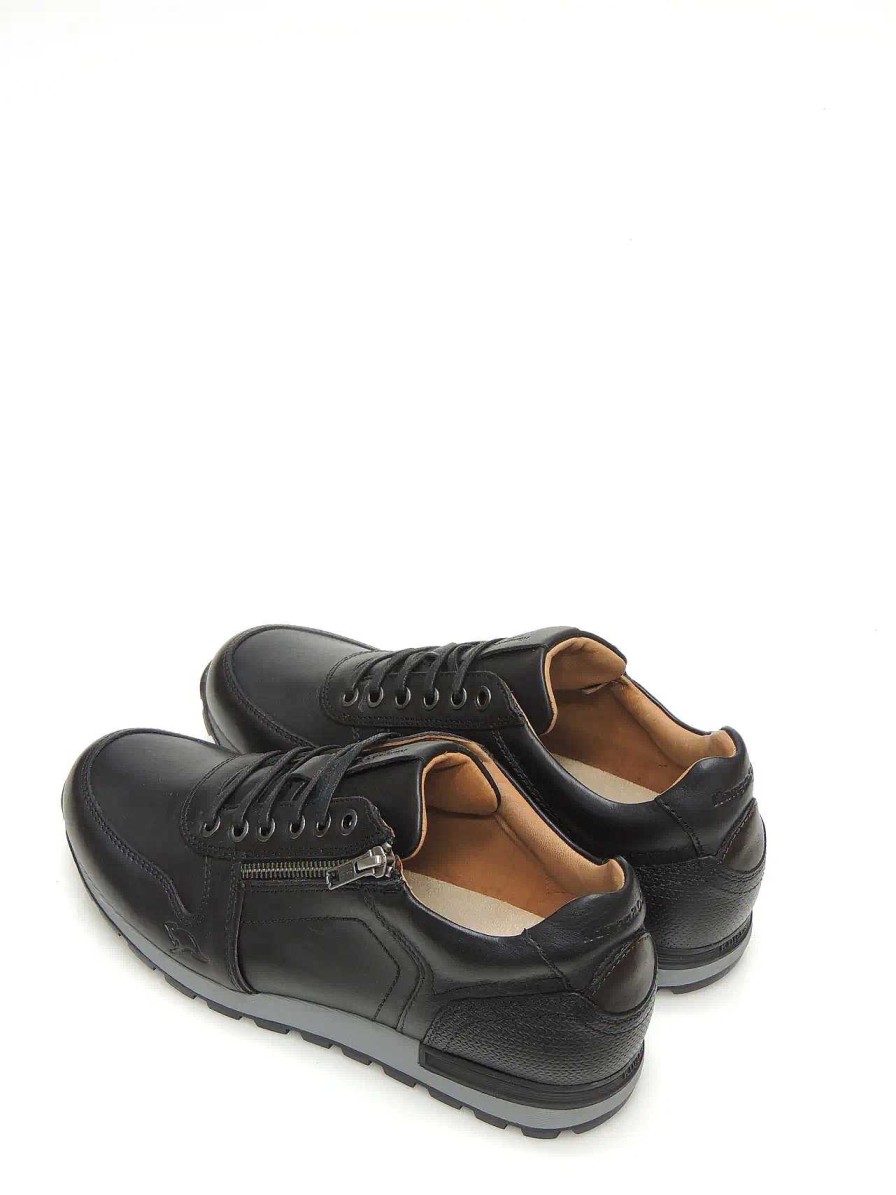 Hombre KANGAROOS | Sneakers Kangaroos 463-11 Piel Negro