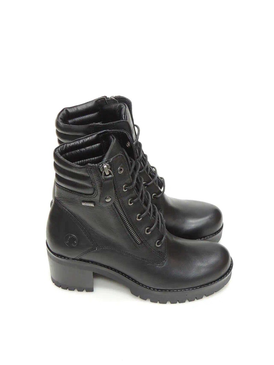 Mujer CORONEL TAPIOCCA | Botas Militares Coronel Tapiocca C1284-11 Piel Negro