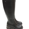 Mujer PAULA URBAN | Botas Cana Alta Paula Urban 22-1336 Piel Negro