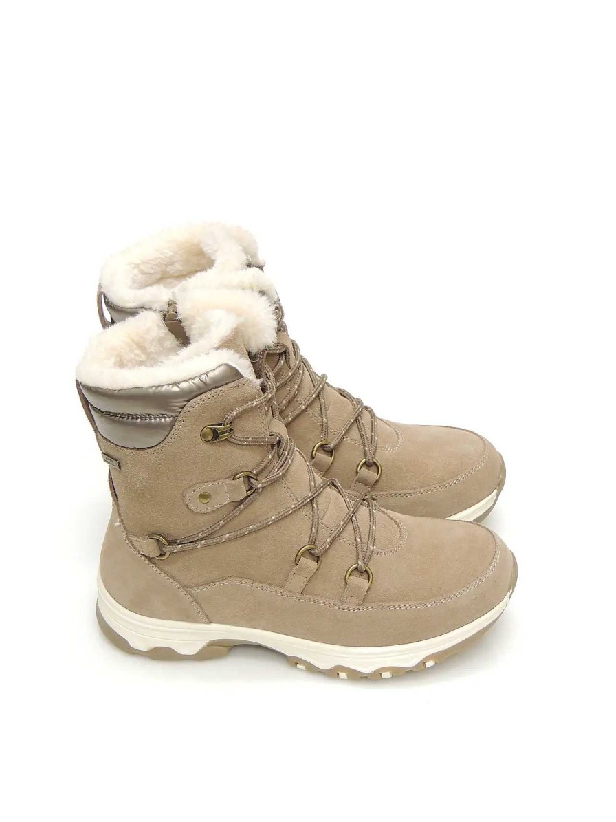 Mujer CORONEL TAPIOCCA | Botas Montana Coronel Tapiocca T496-5 Serraje Taupe