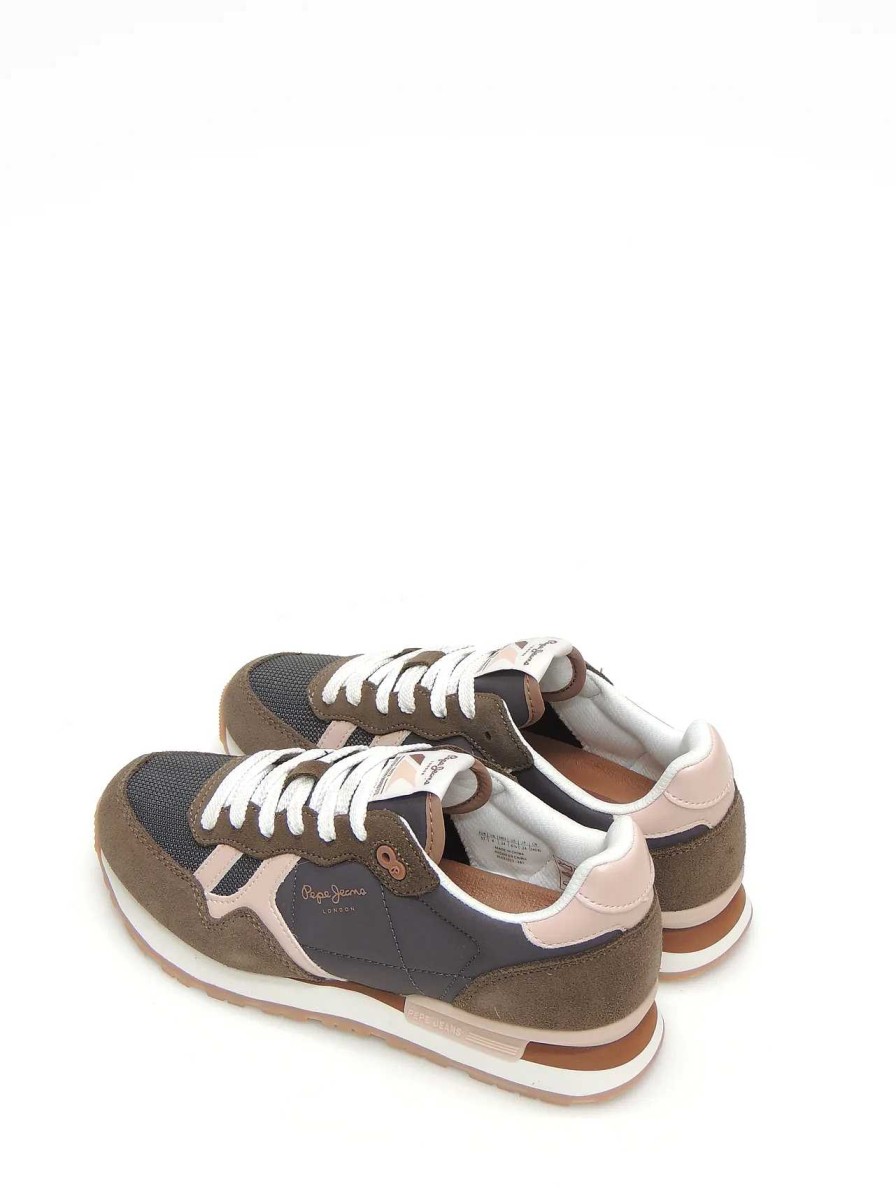 Mujer PEPE JEANS | Sneakers Pepe Jeans Pls31522 Ante Beige