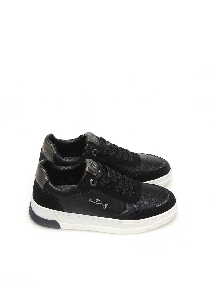 Mujer MUSTANG | Sneakers Mustang 60367 Polipiel Negro